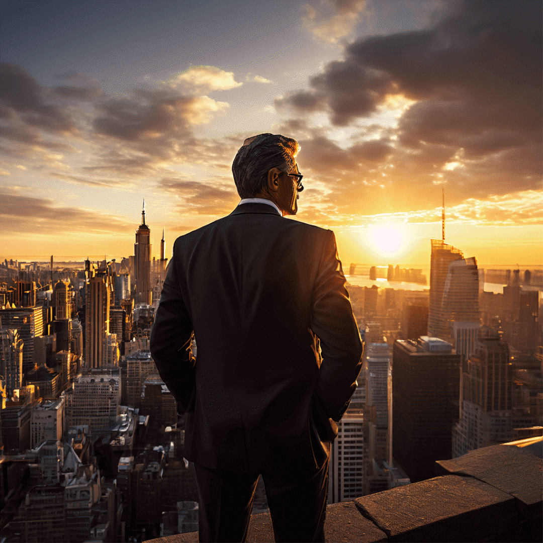 퇴직후 사업을 구상하는 50-60대 멋진남자