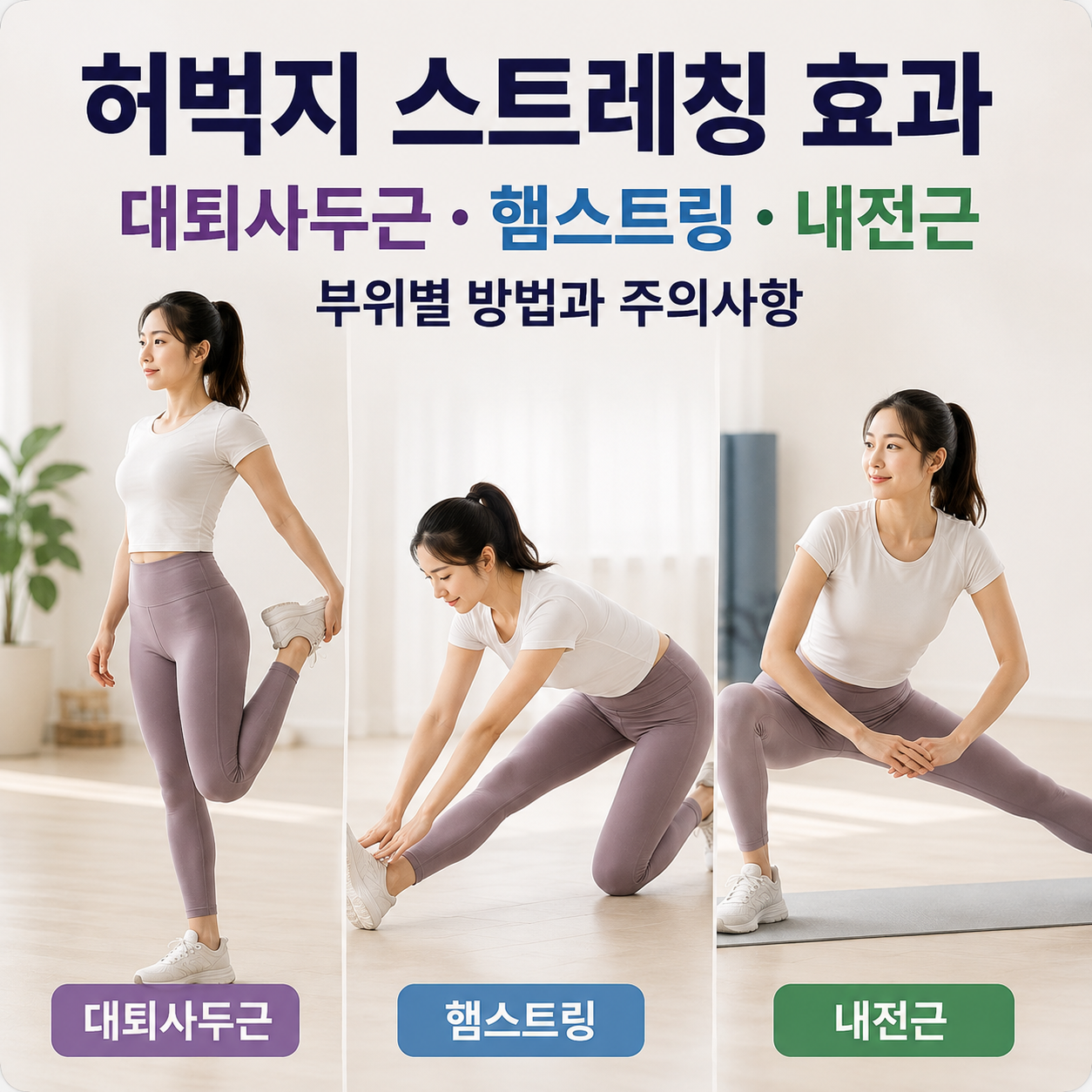 허벅지 스트레칭