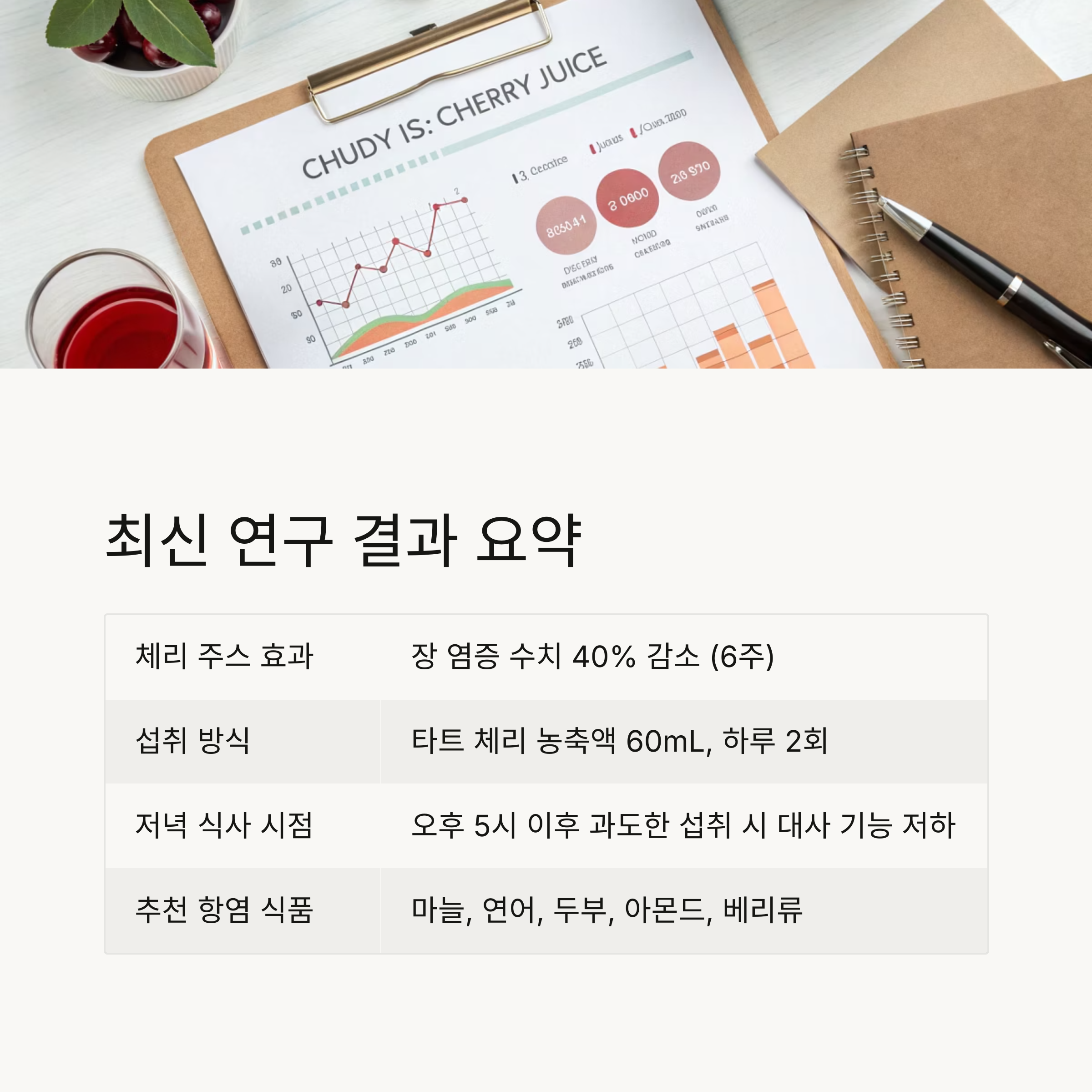 최신 연구 결과 요약