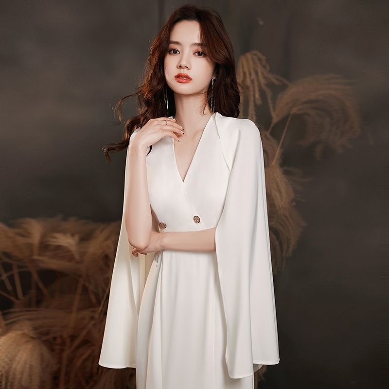 연말파티드레스 여신드레스 셀프웨딩 고급 드레스 이브닝 롱 드레스