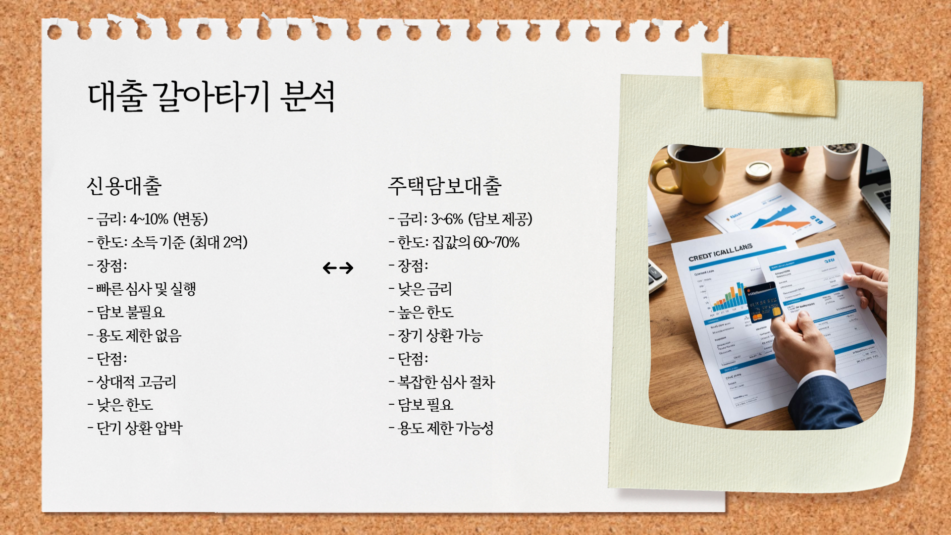 신용대출로 주담대 갈아타기