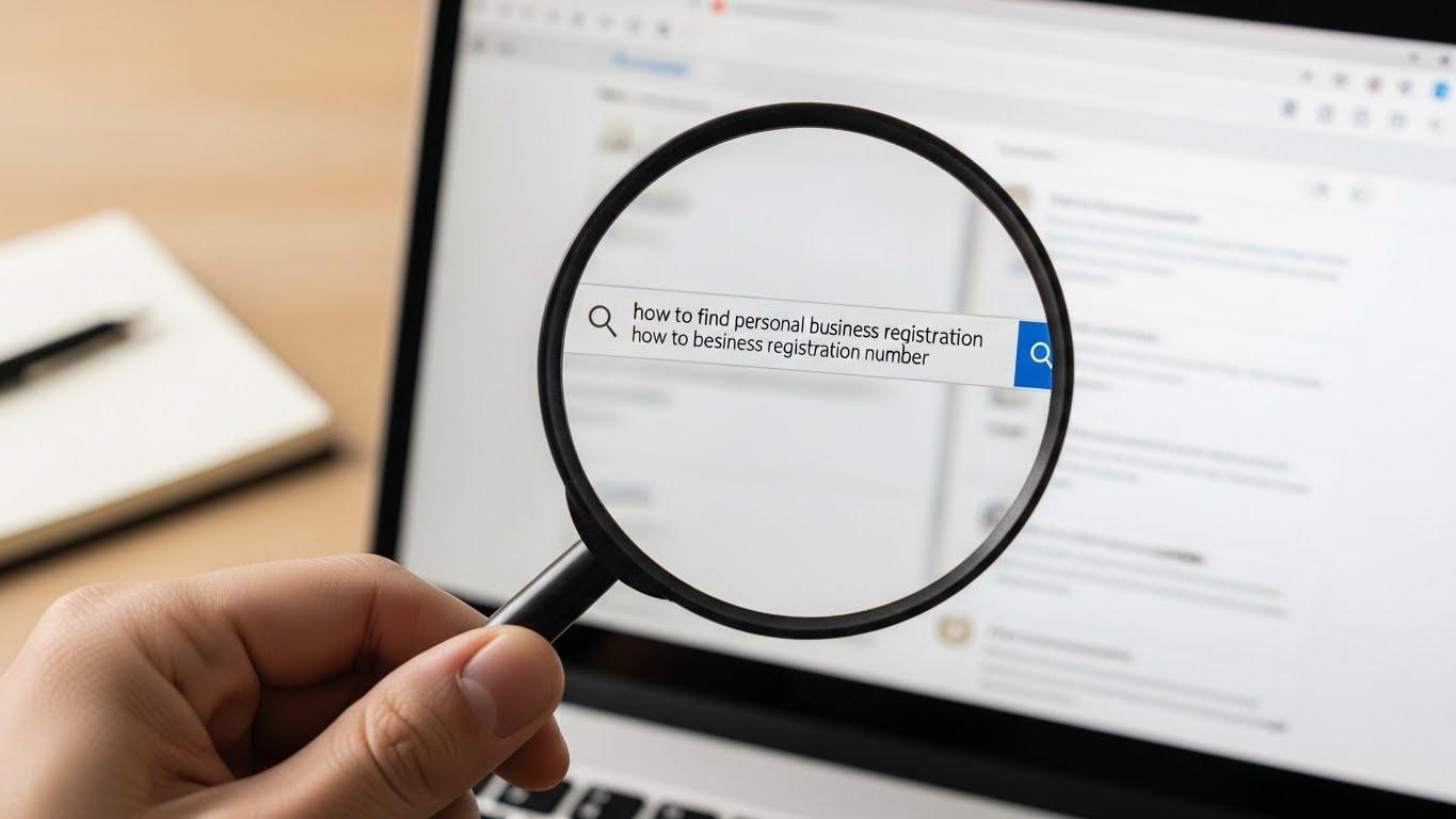 개인사업자등록번호 조회