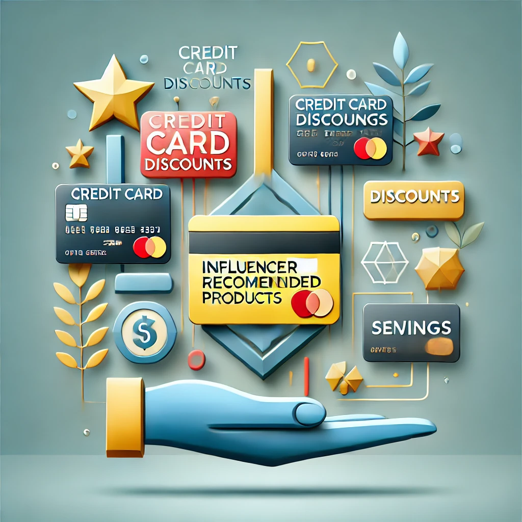 인플루언서 추천템과 카드 할인까지!