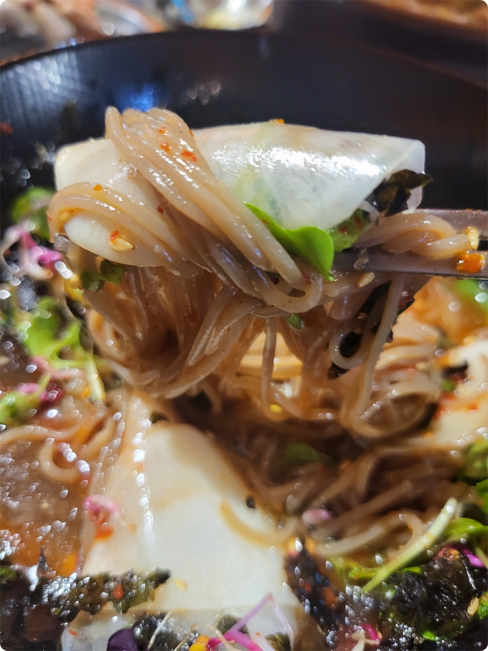 막국수 입니다