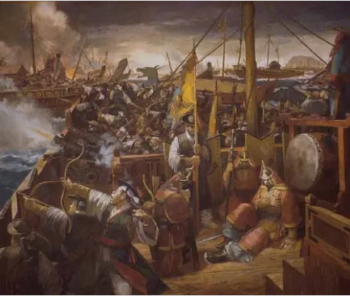 노량 해전 상상도