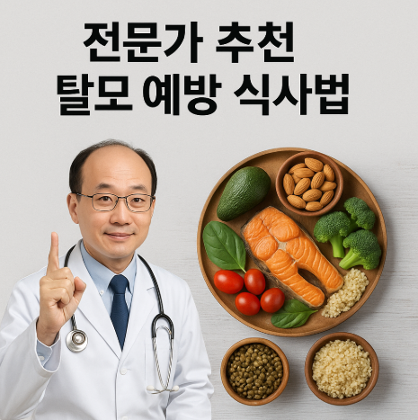 전문가 추천 탈모 예방 식사법