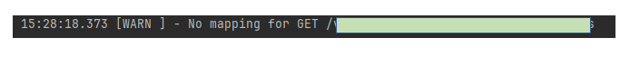 No Mapping for GET 오류