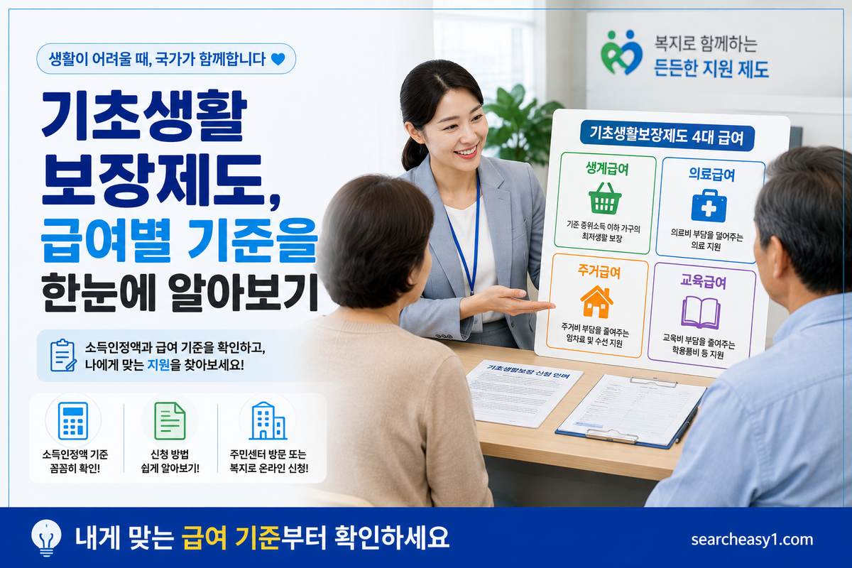 기초생활 보장 제도