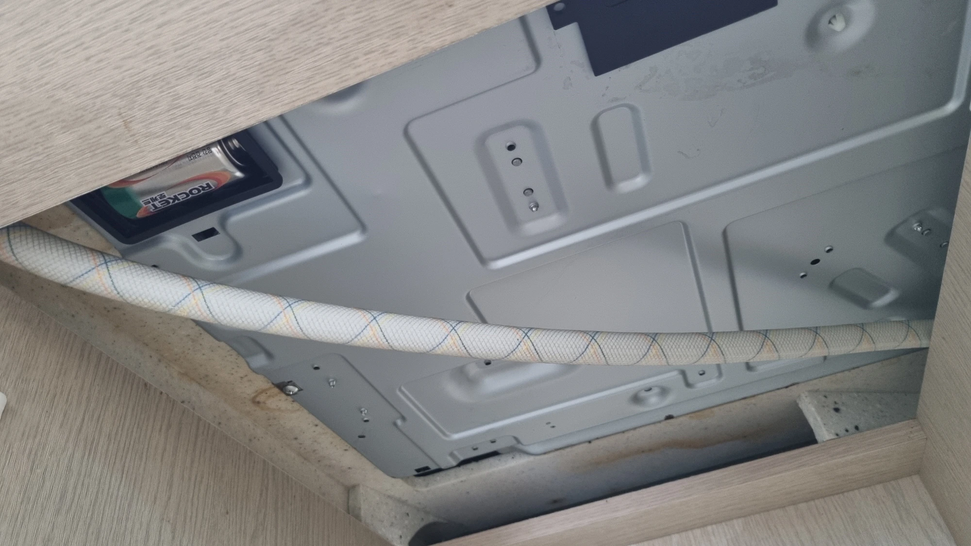 가스레인지 배터리 모습