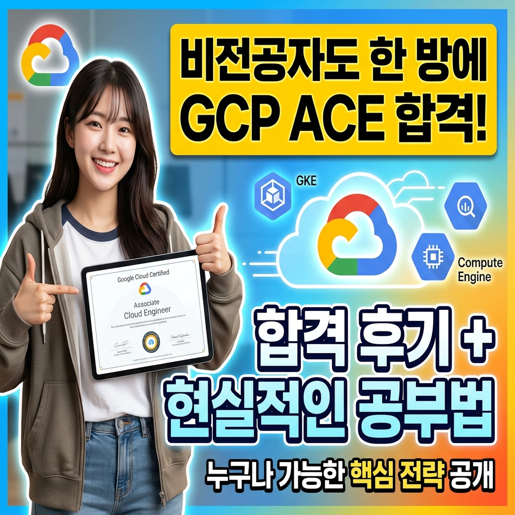 GCP ACE 합격 후기 + 공부법 (비전공자도 가능한 현실 전략)