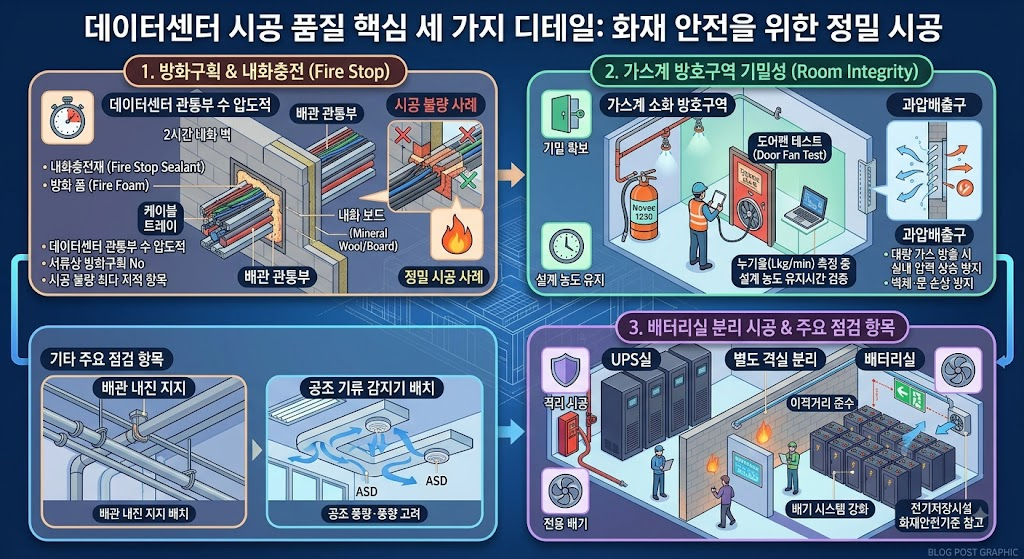 [기술해설] 데이터센터를 지키는 마지막 방어선, 소방 설비에 대하여