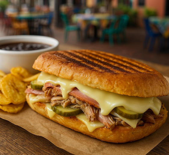 쿠바 전통 음식 쿠바노 샌드 위치 관련 사진