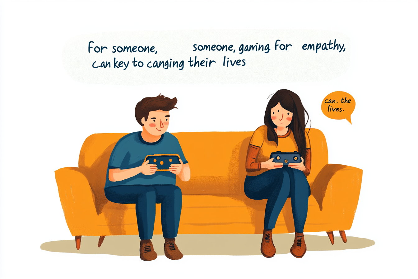 쇼파에 두 남녀가 앉아 게임을 하고 있다