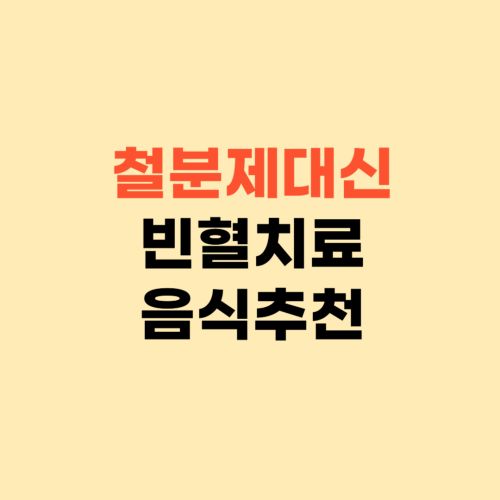 철분제 부작용 변비가 생기면? ❘ 빈혈 치료방법 음식 추천
