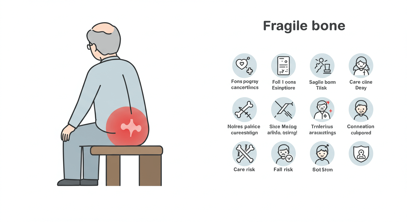 고령자 꼬리뼈 골절 시 응급 대처 요령