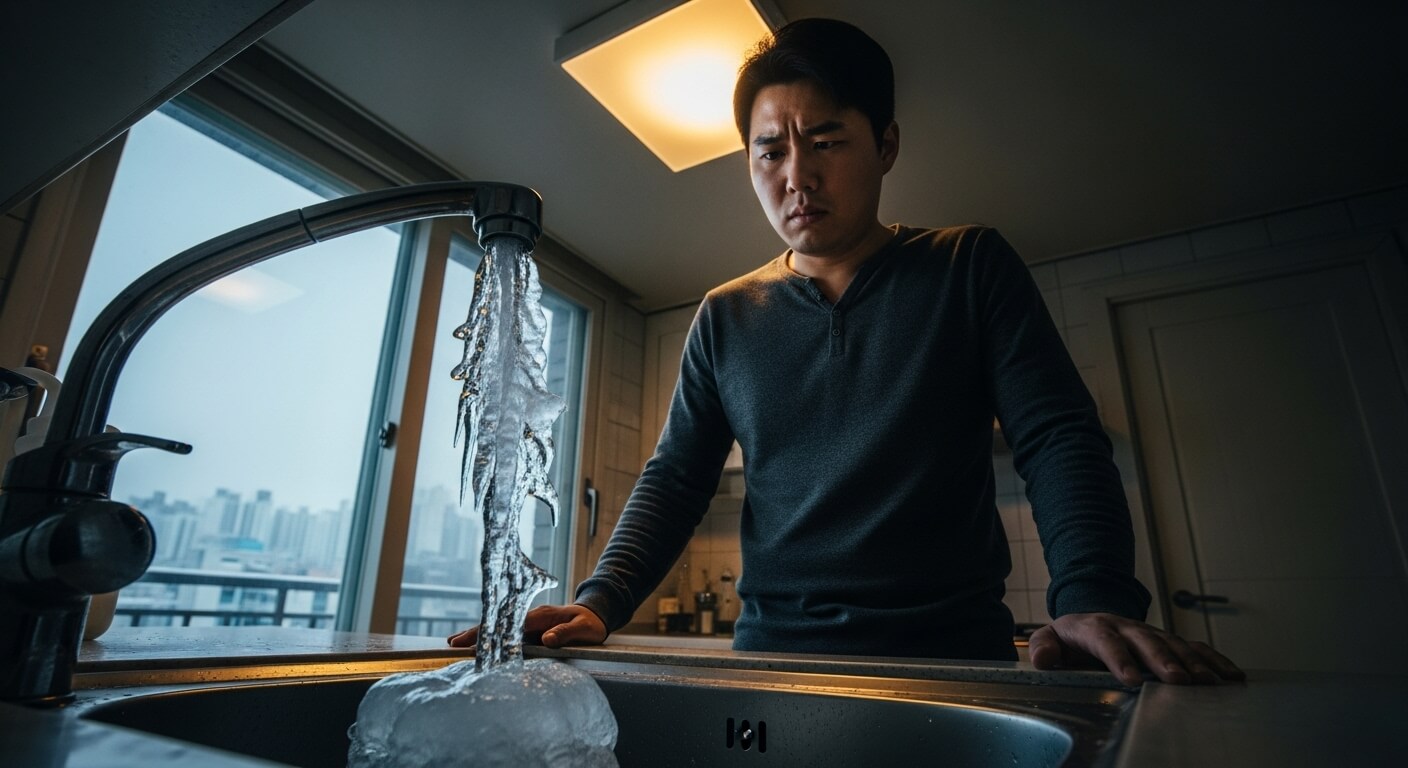 겨울철 수도 동파 예방 방법