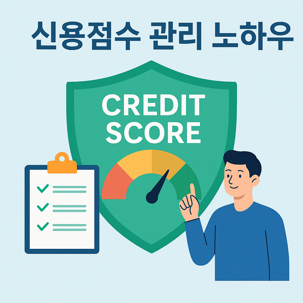 40대 신용점수 관리 노하우