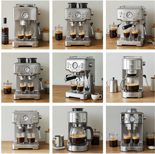 다양한 홈카페 커피 머신