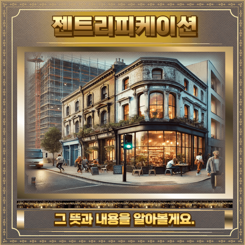 젠트리피케이션 의미 뜻 내용