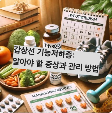갑상선 기능저하증: 알아야 할 증상과 관리 방법