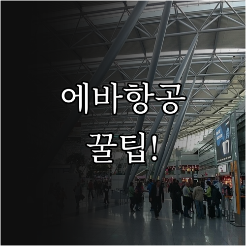 에바항공 온라인 체크인 단계별 따라하..