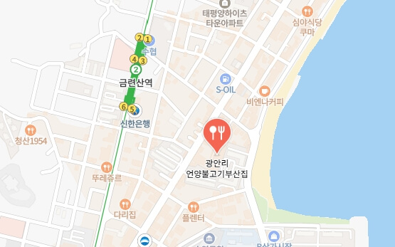 광안리-언양불고기부산집-지도