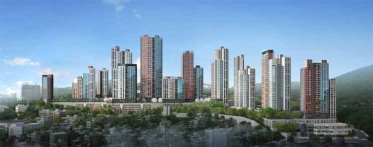 대연 3구역 '대연 디아이엘' 투시도