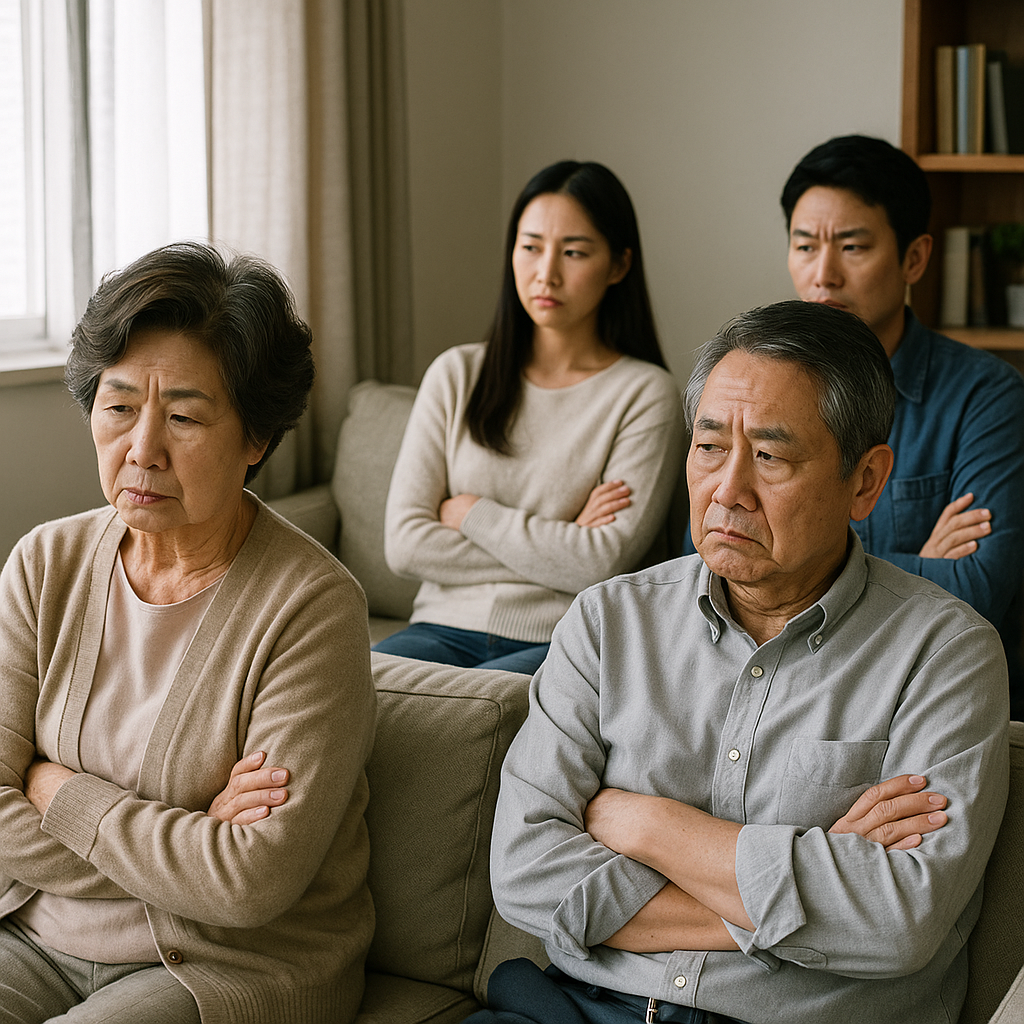 자녀와 동거 VS 독립생활 (의존도, 프라이버시, 경제성)