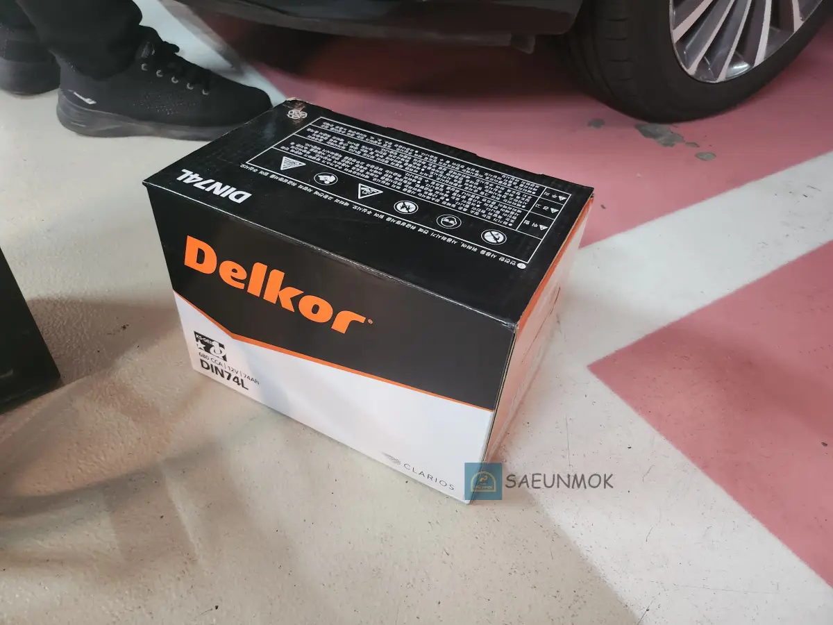 삼성화재-배터리-교체-서비스-델코-DIN-74L-제품