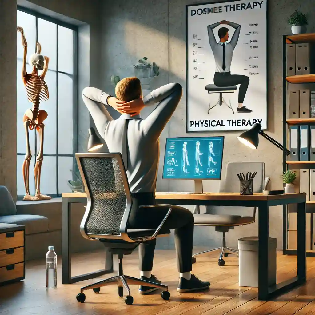 장시간 앉아 있는 직장인을 위한 물리치료학 기반 스트레칭 루틴