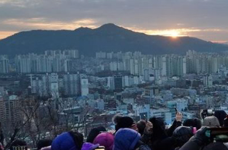 서울 해맞이 명소_배봉산(정상)