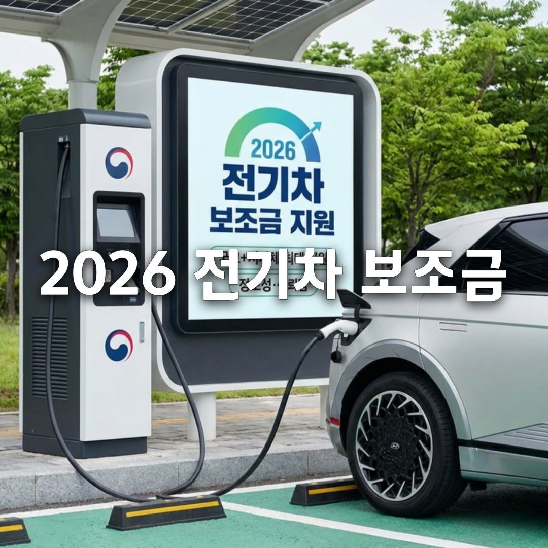 전기차 살 계획이라면 필독! 2026 전기차 지원금 보조금 총정리🚘