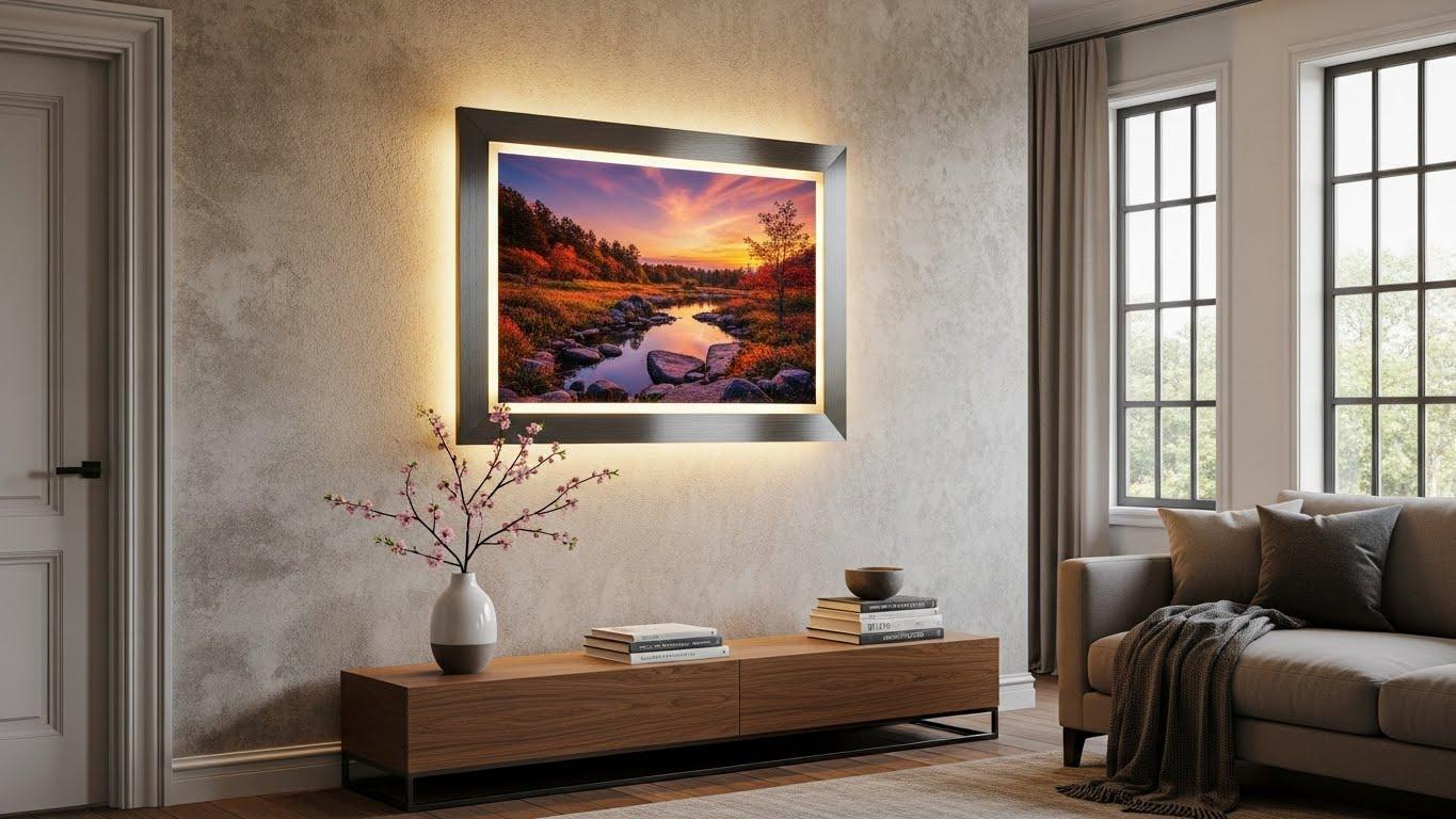 인테리어 led 액자