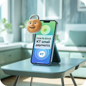 KT 소액결제 차단&middot;해제방법 이미지