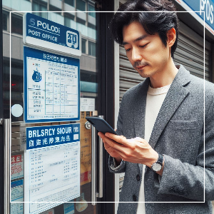 우체국 평일 영업시간 및 주요 업무 시간