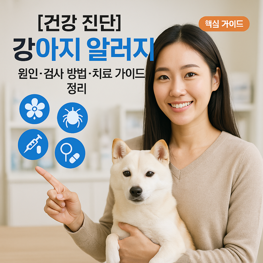 [건강 진단] 강아지 알러지 ｜ 원인·검사 방법·치료 가이드 정리