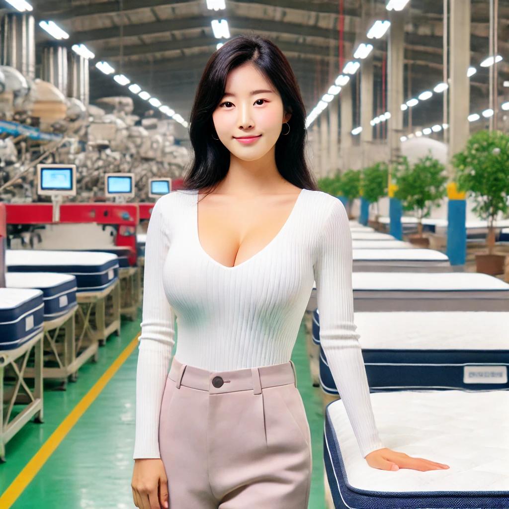 침대 매트리스 공장