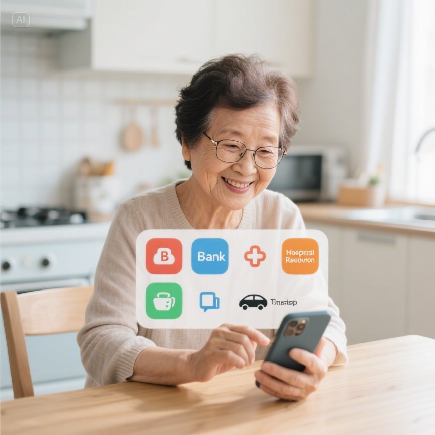 #시니어앱추천 #생활앱 #은행앱사용법 #병원예약앱 #똑닥 #카카오T #노인스마트폰 #앱설치방법 #생활디지털전환 #시니어디지털