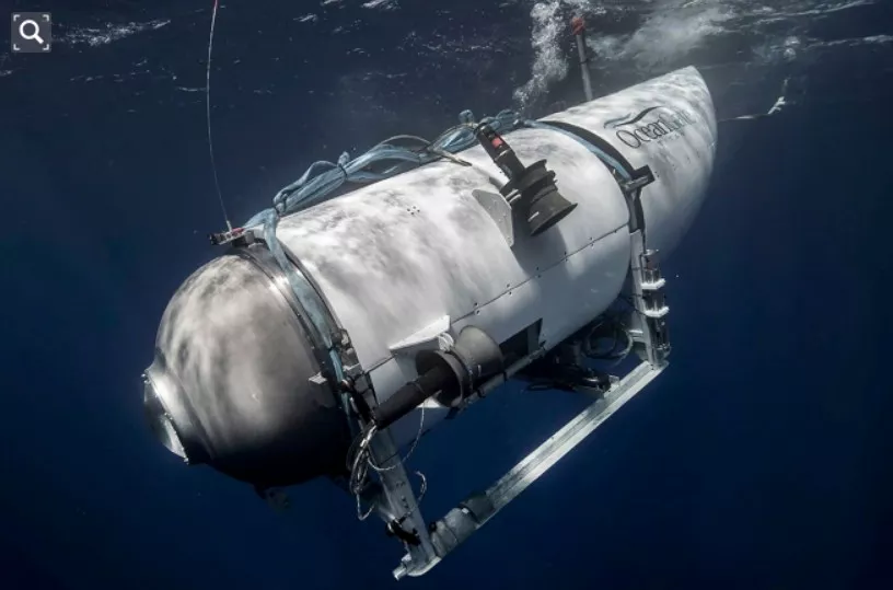 잠수정 타이탄 실제 모습