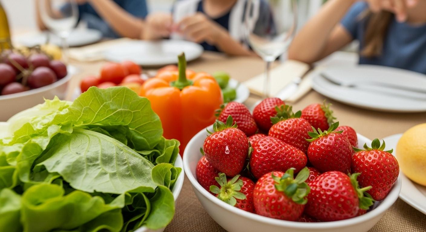 초복식사 농약검출