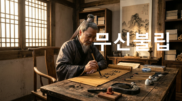 무신불립