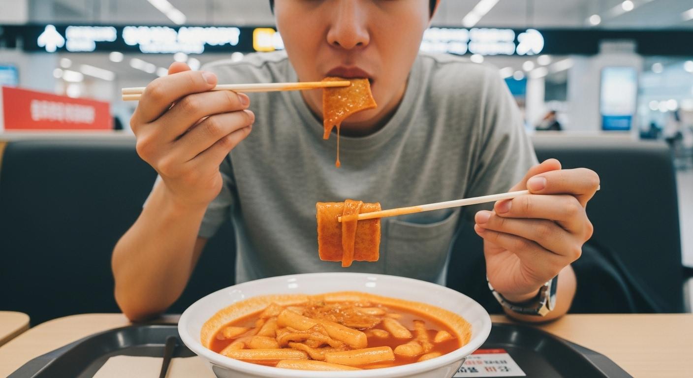 인천공항 떡볶이