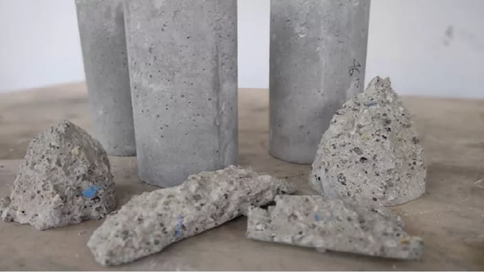 폐기 PPE 재활용, 콘크리트 균열 저항성과 강도 최대 22%까지 향상 VIDEO: Concrete Can Be Strengthened Through Recycled PPE Waste