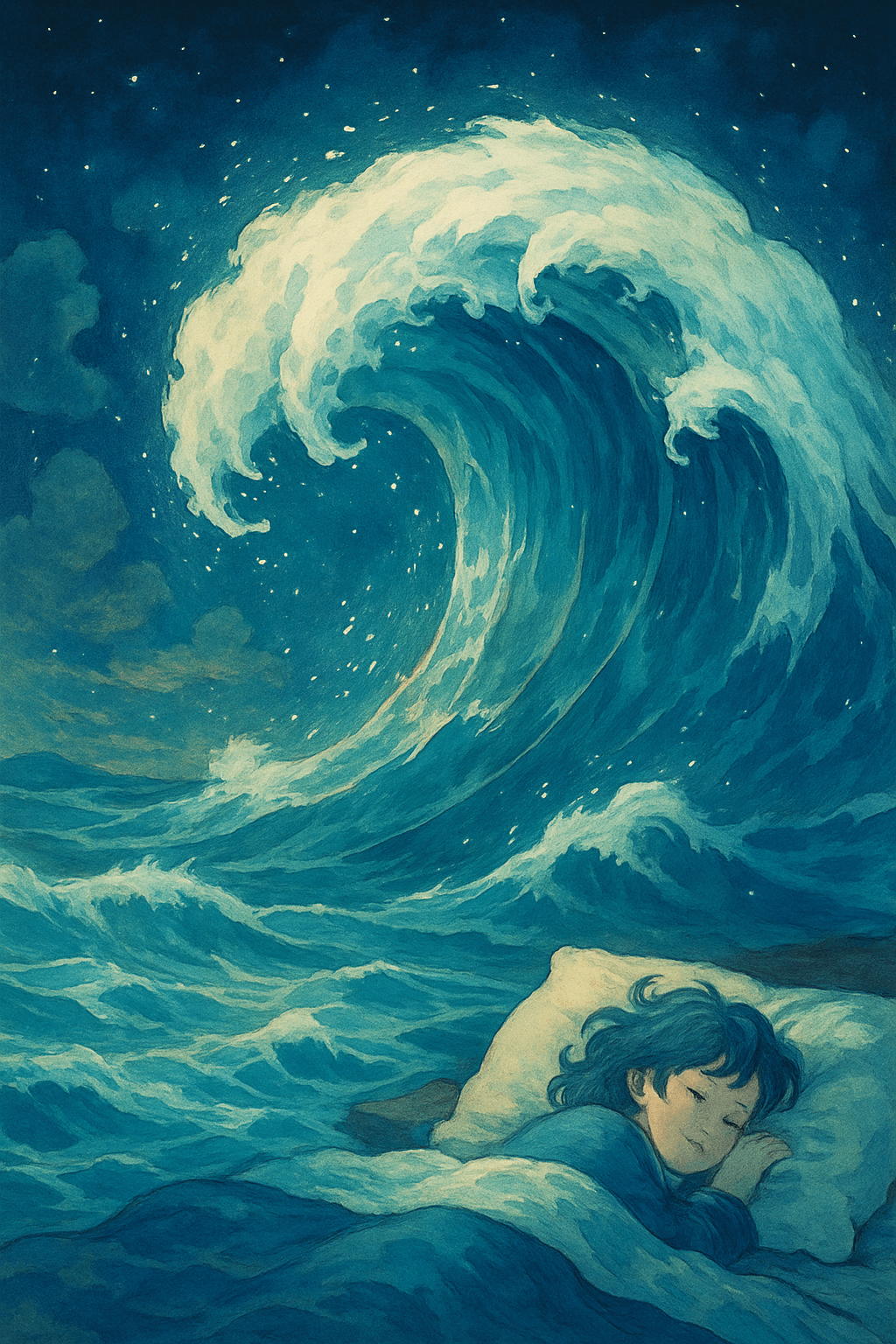 파도가 덮치는 꿈 해몽