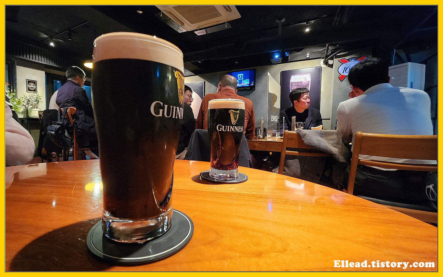정말 맛있는 드래프트 흑맥주다.