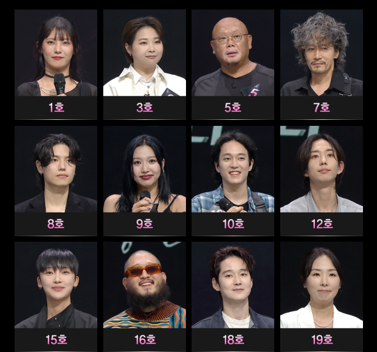 '싱어게인3' 2라운드 진출 가수