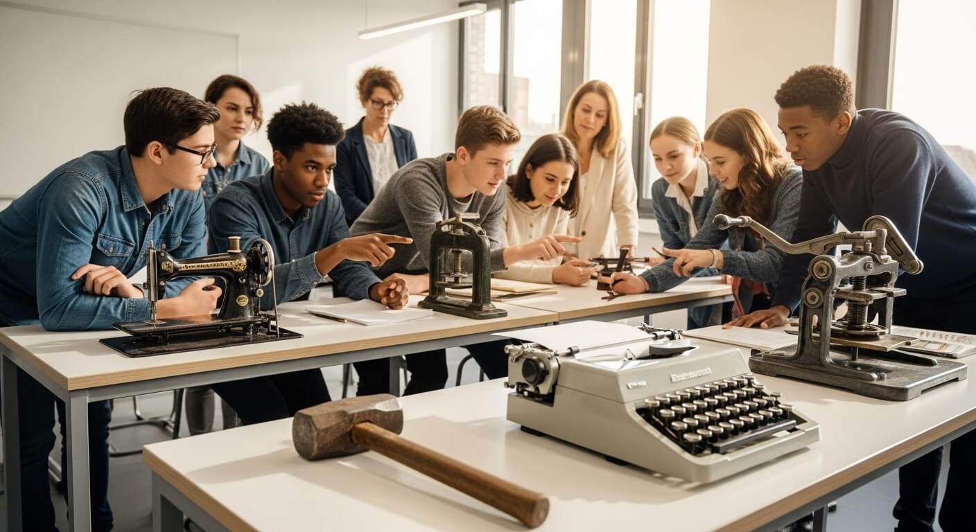 교육에서 사라진 직업을 다루는 방법 관련 사진