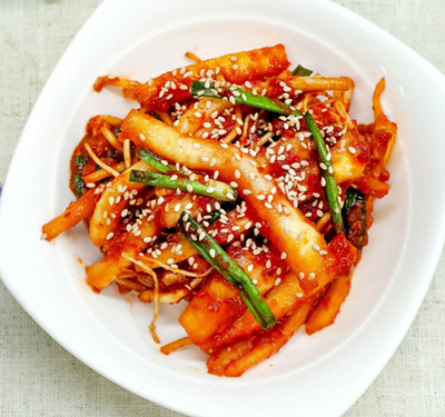 도라지 고추장 양념 사진