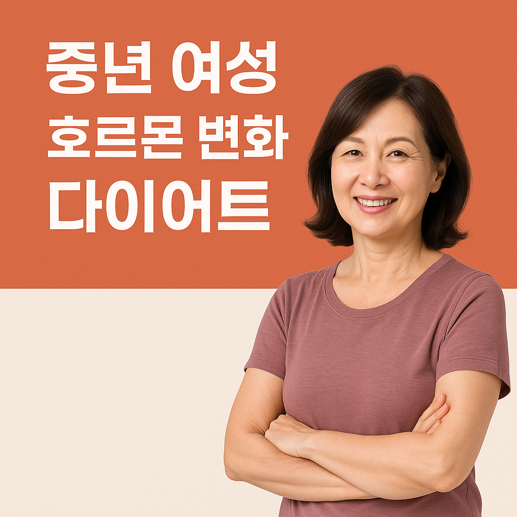중년 여성 호르몬 변화와 다이어트