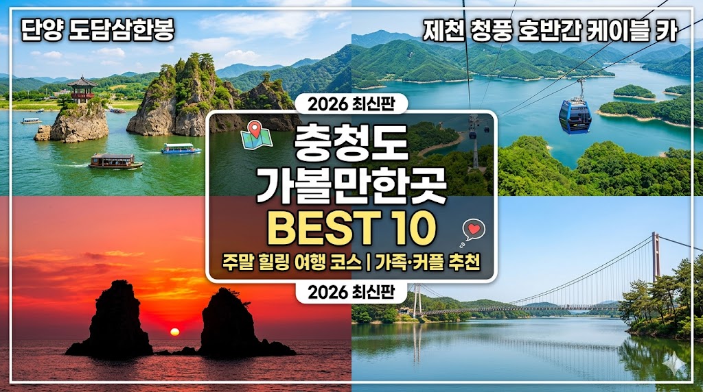 충청도 가볼만한곳